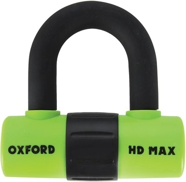 Zámok U profil HD Max, OXFORD (zelený / čierny, priemer čapu 14 mm)