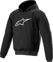 Bunda AGELESS HOODIE, ALPINESTARS (černá)