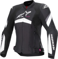 Bunda STELLA T-GP PLUS R 4, ALPINESTARS, dámská (černá/bílá)