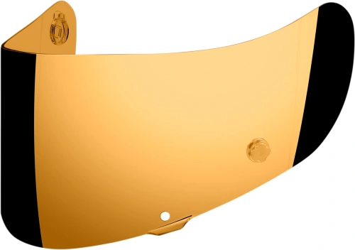 Plexi Track pre prilby Icon Airframe Pre / Airform / Airmada - gold zrkadlové