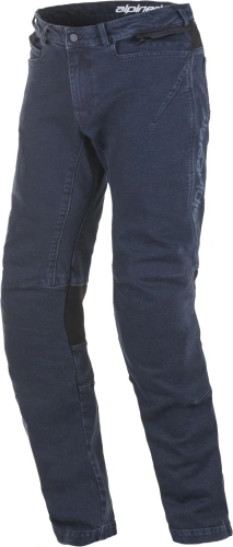 Nohavice, jeansy COMPASS PRE RIDING 2022, ALPINESTARS (tmavá modrá)