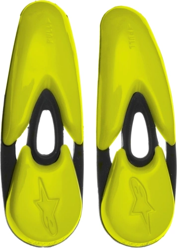 Slidery špičky pre topánky ALPINESTARS SMX-R / SMX-1/2/4/5 / WP / STELLA / SUPERTECH R - žltá fluo, pár