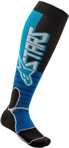 Ponožky MX PRE SOCKS 2021, ALPINESTARS (tyrkysová / čierna)