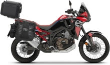 Kompletní sada sedlových brašen SHAD TERRA TR40 a  černého hliníkového 48L topcase, včetně montážní sady SHAD HONDA CRF 1100 Africa Twin