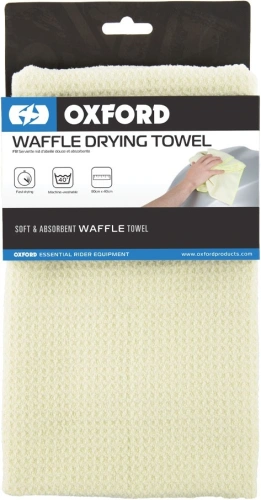 Utierka z mikrovlákna WAFFLE DRYING TOWEL určená na sušenie a utieranie povrchov, OXFORD (80 x 40 cm, žltá)