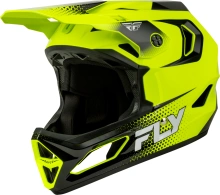 Přilba RAYCE SONAR, FLY RACING - USA, dětská (hi-vis/černá/bílá)