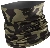 Šatka CAMO NECK TUBE, ALPINESTARS (vojenská zelená / čierna)