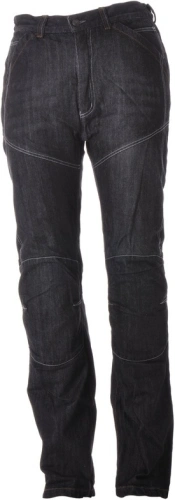 Pánske kevlarové nohavice Roleff Jeans s chráničmi kolien - čierna