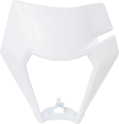 Predná maska enduro KTM, perách (biela) M400-1341