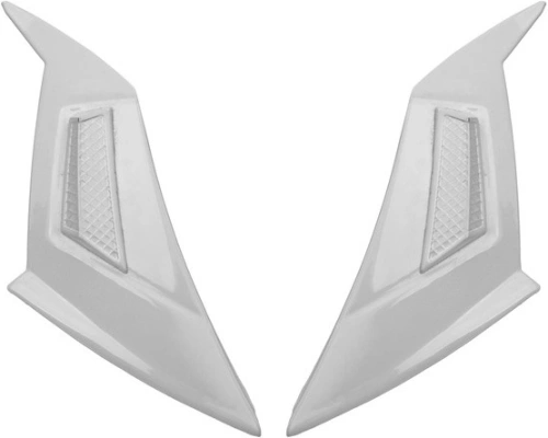 Vrchný kryty ventilácia pre prilby N124, NOX (biele, pár)