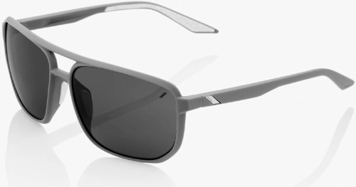 Slnečné okuliare KONNOR - čierna šošovka, 100% (sivá)