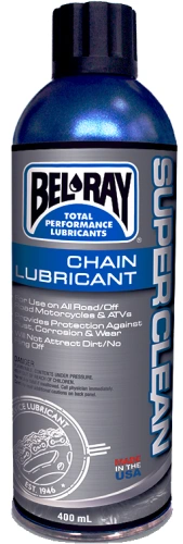 Mazivo na reťaz SUPERCLEAN CHAIN ​​LUBRICANT (400ml sprej)