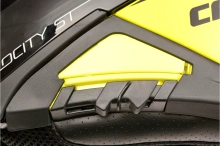 Prilba Velocity ST 2.1, CASSIDA (žltá fluo / čierna, plexi s prípravou pre Pinlock) (2)