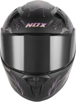 Přilba N731 SPRING, NOX, dětská (černá matná, růžová) 2026 (1)
