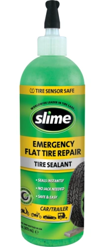 Prípravok SLIME na opravu bezdušových pneumatík 473ml