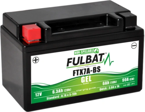 Gélová batéria FULBAT FTX7A-BS GEL (YTX7A-BS GEL) 550915