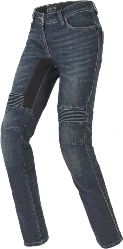 Nohavice, jeansy FURIOUS PRE LADY, SPIDI, dámske (tmavo modré, sprané)