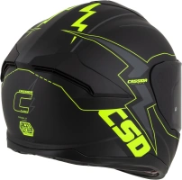 Prilba Integral GT 2.1 Flash, CASSIDA (čierna matná/žltá fluo/tmavo šedá) plexi s prípravou pre Pinlock (7)
