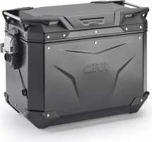 GIVI OBKEV48BR černý pravý kufr Trekker Outback hliníkový (Monokey boční), objem 48 ltr.