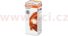 Žárovka 12V 16W (patice W2,1x9,5d/ T10) oranžová OSRAM (sada 10 ks) OR 921NAK