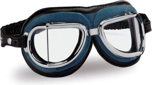 Vintage okuliare 513, CLIMAX (modré/chrómový rámček/číre sklá)