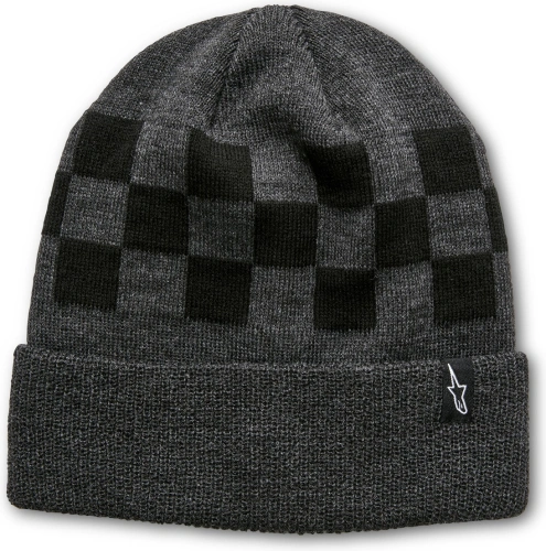 Čepice CHECKED BEANIE, ALPINESTARS (šedá/černá)