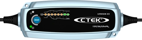 Nabíjačka CTEK Llithium XS vhodná pre Lítiové akumulátory (LiFePO4), 1V 5A