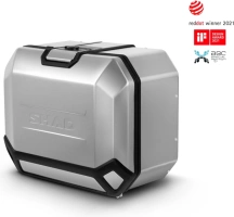 Kompletní sada hliníkových kufrů SHAD TERRA, 55L topcase 36L/47L boční kufry, včetně montážní sady a plotny SHAD Aprilia Tuareg 660 (1)