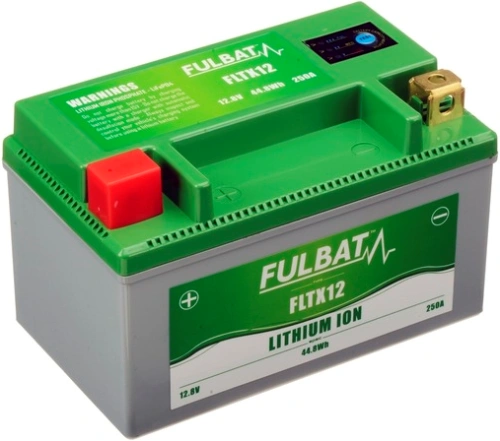 Lítiová batéria LiFePO4 YTX12-BS FULBAT 12V, 3,5 Ah, 250 A, hmotnosť 0,65 kg, 150x87x93 M311-024
