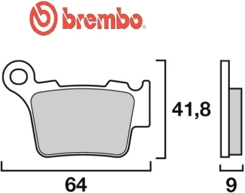 Brzdové doštičky Brembo 07BB27TT Carbon Ceramic