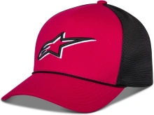 Kšiltovka AGELESS SHADOWER, ALPINESTARS (červená/černá) Kšiltovka AGELESS SHADOWER, ALPINESTARS (červená/černá)