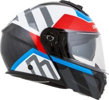 Přilba Modulo 2.1 Profile, CASSIDA (bílá perleť/černá/modrá/červená/šedá, plexi s přípravou pro Pinlock) (9)