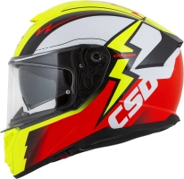 Prilba Integral GT 2.1 Flash, CASSIDA (žltá fluo/červená fluo/čierna/biela) plexi s prípravou pre Pinlock (2)