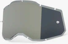 Plexi Injected Racecraft 2 / Accura 2 / Strata 2, 100% (strieborné chróm, Anti-fog)