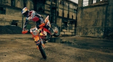 Přilba SUPERTECH S-M7 limitovaná edice BEAST COAST, ALPINESTARS (šedá/černá/oranžová) 2026 (25)