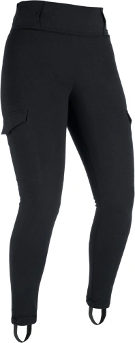 PRODLOUŽENÉ kalhoty SUPER CARGO, OXFORD, dámské (legíny s Aramidovou podšívkou, černé)