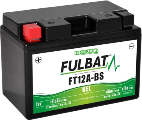 Gélová batéria FULBAT FT12A-BS GEL (YT12A-BS GEL) 550679