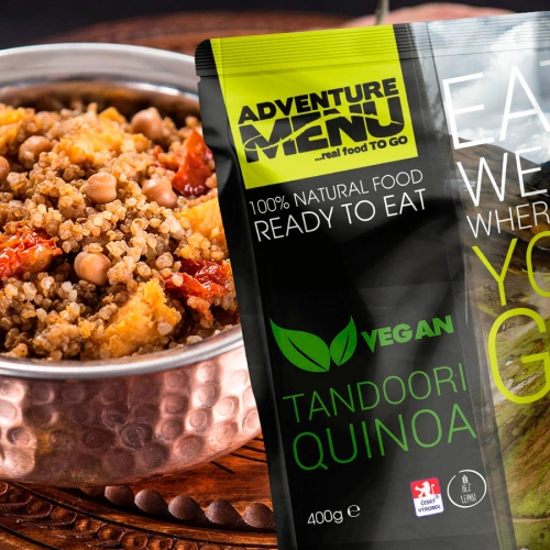 Jedlo na cesty Adventure Menu - Tandoori quinoa vegan