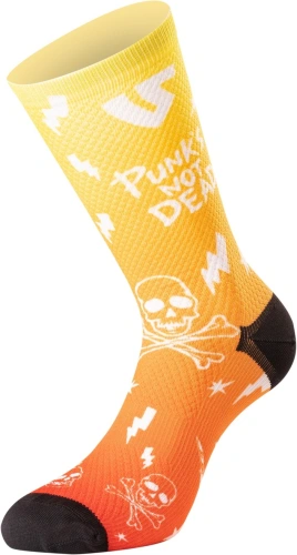 Ponožky PUNK'S NOT DEAD 2022, UNDERSHIELD (žltá)