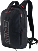 Batoh CITY HUNTER V2 MM93 kolekce, ALPINESTARS (černá/šedá/červená) 2025