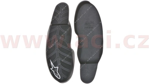 Náhradné podrážka pre topánky SMX Plus, ALPINESTARS - čierna / biela, pár