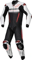 Jednodílná kombinéza GP-R7, TECH-AIR ready/kompatibilní, ALPINESTARS (bílá/černá/červená fluo) 2026 Jednodílná kombinéza GP-R7, TECH-AIR ready/kompatibilní, ALPINESTARS (bílá/černá/červená fluo) 2026