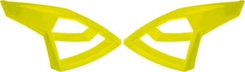 Čelné kryty vrchná ventilácia pre prilby Cross Pro II, CASSIDA (žltá fluo)