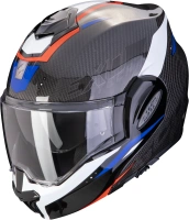SCORPION EXO-TECH EVO CARBON ROVER černo/červeno/modrá