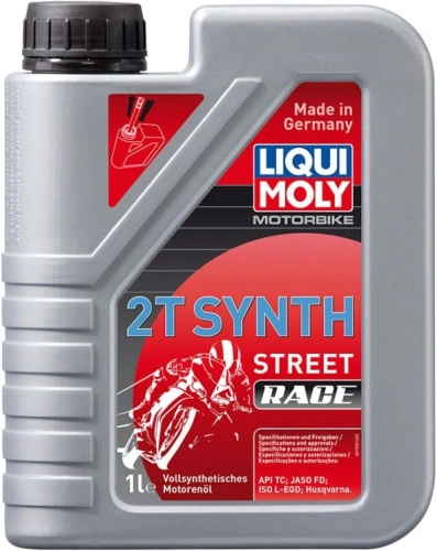 LIQUI MOLY Motorbike 2T Synth Race - plne syntetický motorový 2T olej 1 l