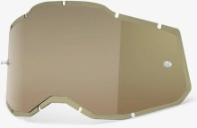 Plexi Injected Racecraft 2 / Accura 2 / Strata 2, 100% (olivové chróm, Anti-fog)