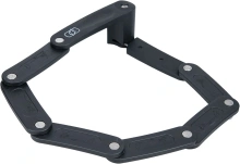 Skladací, lamelový zámok LINKLOCK CL, OXFORD (celkový obvod 720 mm) (3)