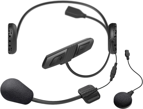 Bluetooth handsfree headset 3S PLUS pre skútre pre integrálne prilby (dosah 0,4 km) vrátane pevného mikrofónu, SENA