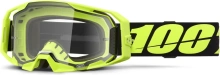 ARMATIC 100% brýle Neon Yellow, čiré plexi