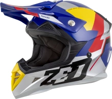 Přilba X1.9 TENDO, ZED (modrá perleť/červená/žlutá/stříbrná) 2026 Přilba X1.9 TENDO, ZED (modrá perleť/červená/žlutá/stříbrná) 2026